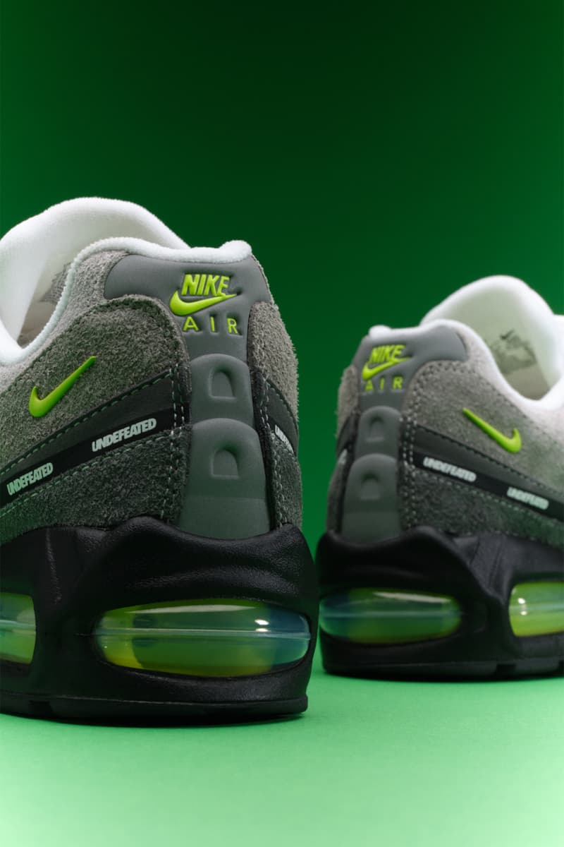 アンディフィーテッド x ナイキ エアマックス 95 の地域限定エディションが登場 UNDEFEATED x Nike Air Max 95 ‘Geo Exclusive Collection’ release info
