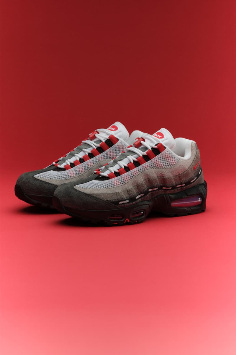アンディフィーテッド x ナイキ エアマックス 95 の地域限定エディションが登場 UNDEFEATED x Nike Air Max 95 ‘Geo Exclusive Collection’ release info