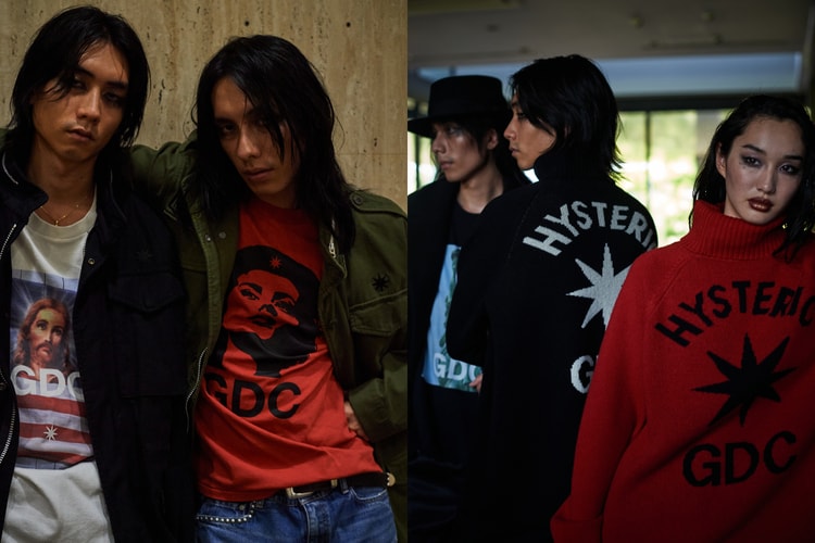 HYSTERIC GLAMOUR x GDC コラボコレクションがローンチ