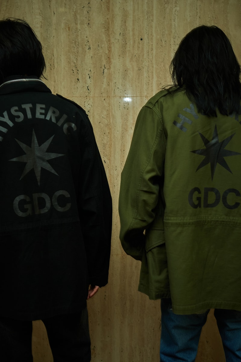 ヒステリック グラマー x GDC コラボコレクションがローンチ HYSTERIC GLAMOUR x GDC collection release info
