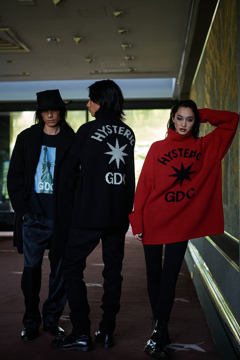 ヒステリック グラマー x GDC コラボコレクションがローンチ HYSTERIC GLAMOUR x GDC collection release info