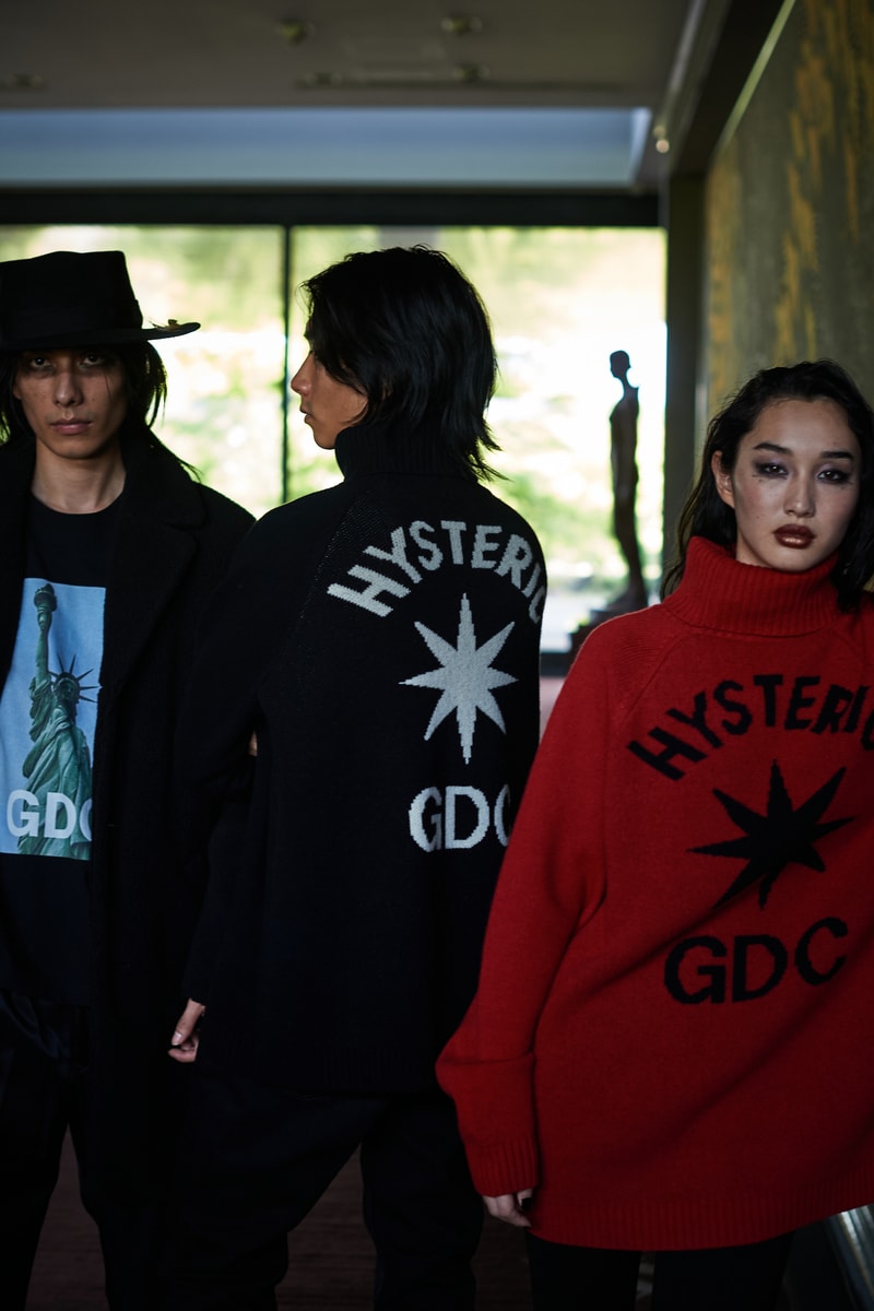 ヒステリック グラマー x GDC コラボコレクションがローンチ HYSTERIC GLAMOUR x GDC collection release info