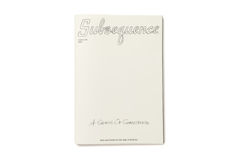 visvim 発行の雑誌 『Subsequence』vol.8 の刊行記念イベントが開催