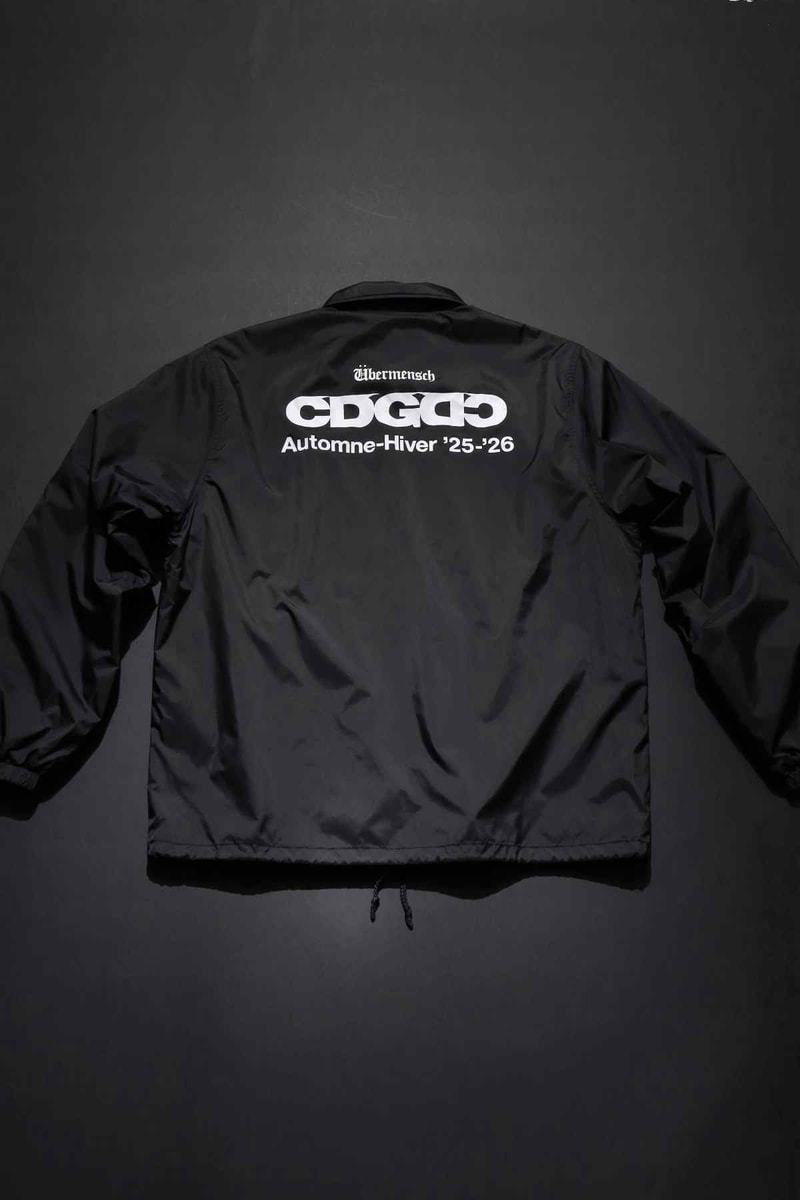 シーディージー x ジードラゴン『ウーバーメンシュ』コラボコレクションの全貌が解禁 CDG G-DRAGON Übermensch collection release info