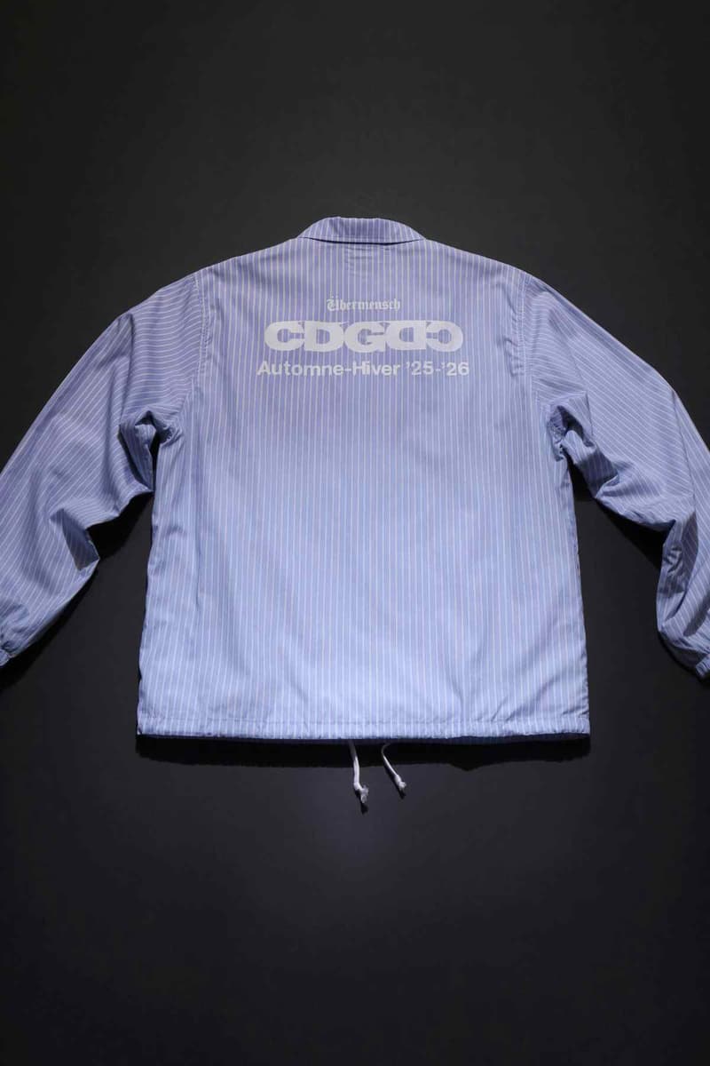 シーディージー x ジードラゴン『ウーバーメンシュ』コラボコレクションの全貌が解禁 CDG G-DRAGON Übermensch collection release info