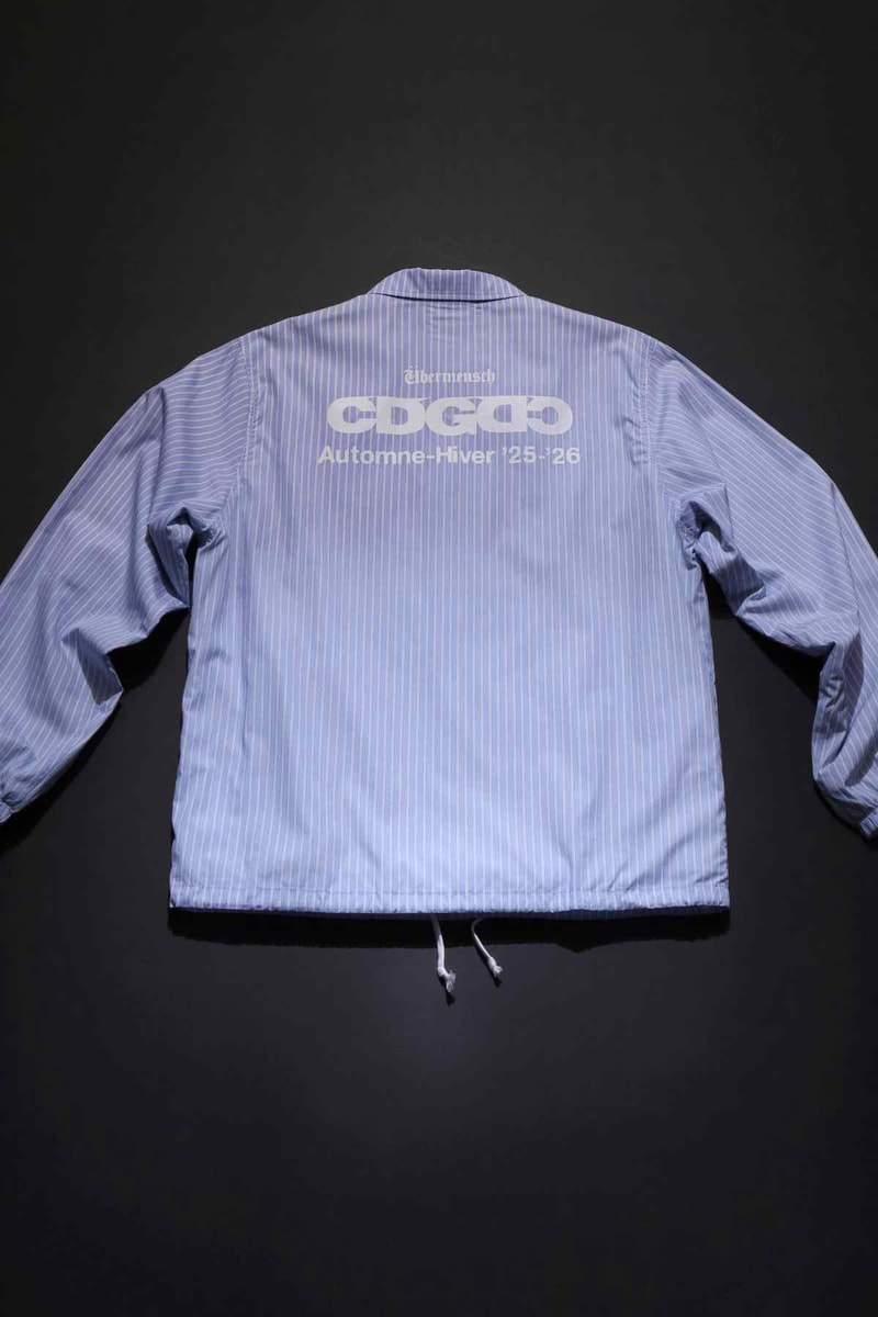 シーディージー x ジードラゴン『ウーバーメンシュ』コラボコレクションの全貌が解禁 CDG G-DRAGON Übermensch collection release info