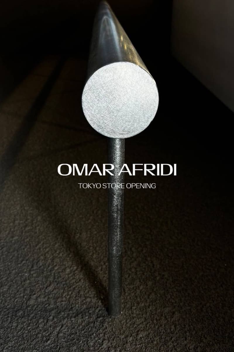 オマールアフレディが日本初の旗艦店を高輪にオープン omar afridi japan flag ship store open release info