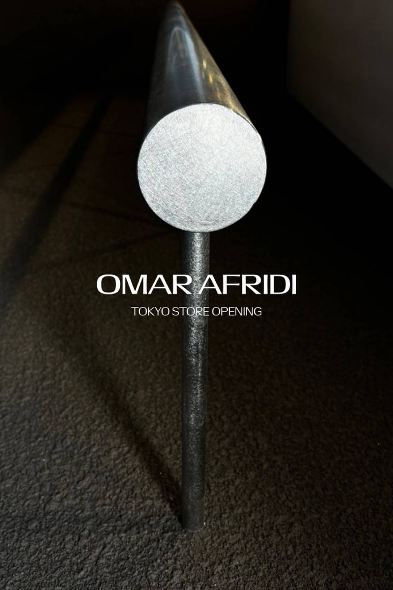 オマールアフレディが日本初の旗艦店を高輪にオープン omar afridi japan flag ship store open release info