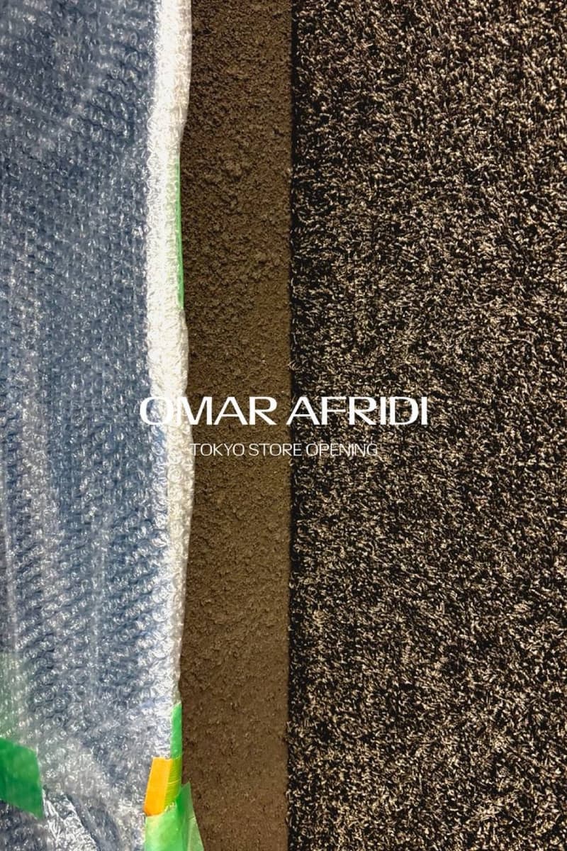 オマールアフレディが日本初の旗艦店を高輪にオープン omar afridi japan flag ship store open release info