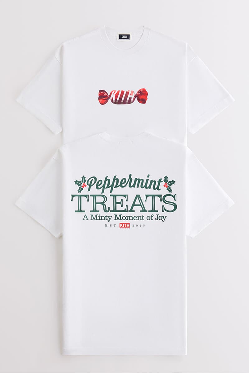 キストリーツがホリデーシーズンの新作コレクション トリーツペパーミントを発売 kith treats treats peppermint collection the merry mint release info