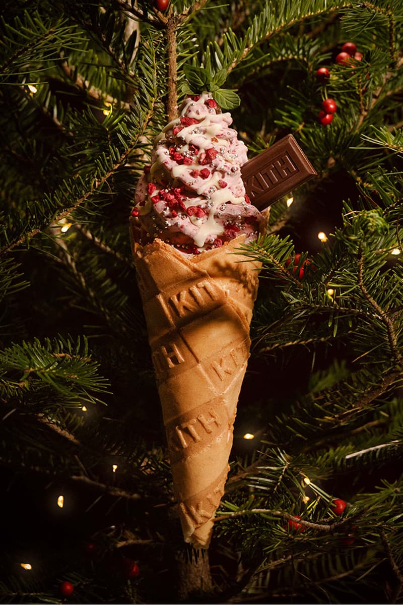 キストリーツがホリデーシーズンの新作コレクション トリーツペパーミントを発売 kith treats treats peppermint collection the merry mint release info