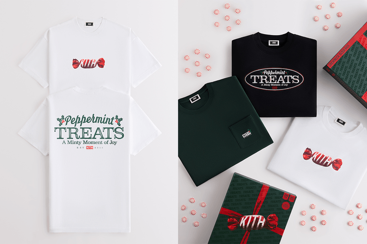 Kith Treats がホリデーシーズンの新作コレクション “Treats Peppermint” を発売