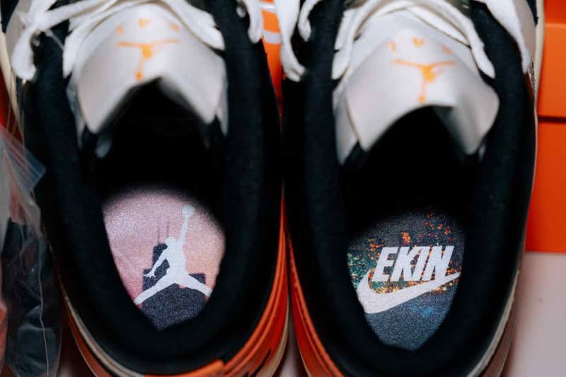 ジョーダン ブランドが エキン 限定 エアジョーダン 1 ローを公開 Nike Reveals the EKIN-Exclusive Air Jordan 1 Low "Never Not Working"