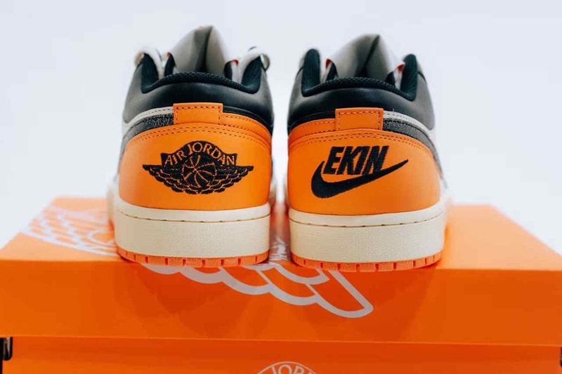 ジョーダン ブランドが エキン 限定 エアジョーダン 1 ローを公開 Nike Reveals the EKIN-Exclusive Air Jordan 1 Low "Never Not Working"