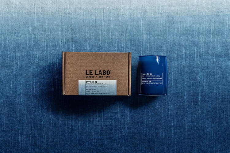 Le Labo が藍を纏った特別なキャンドル CYPRÈS 21 INDIGO を発売