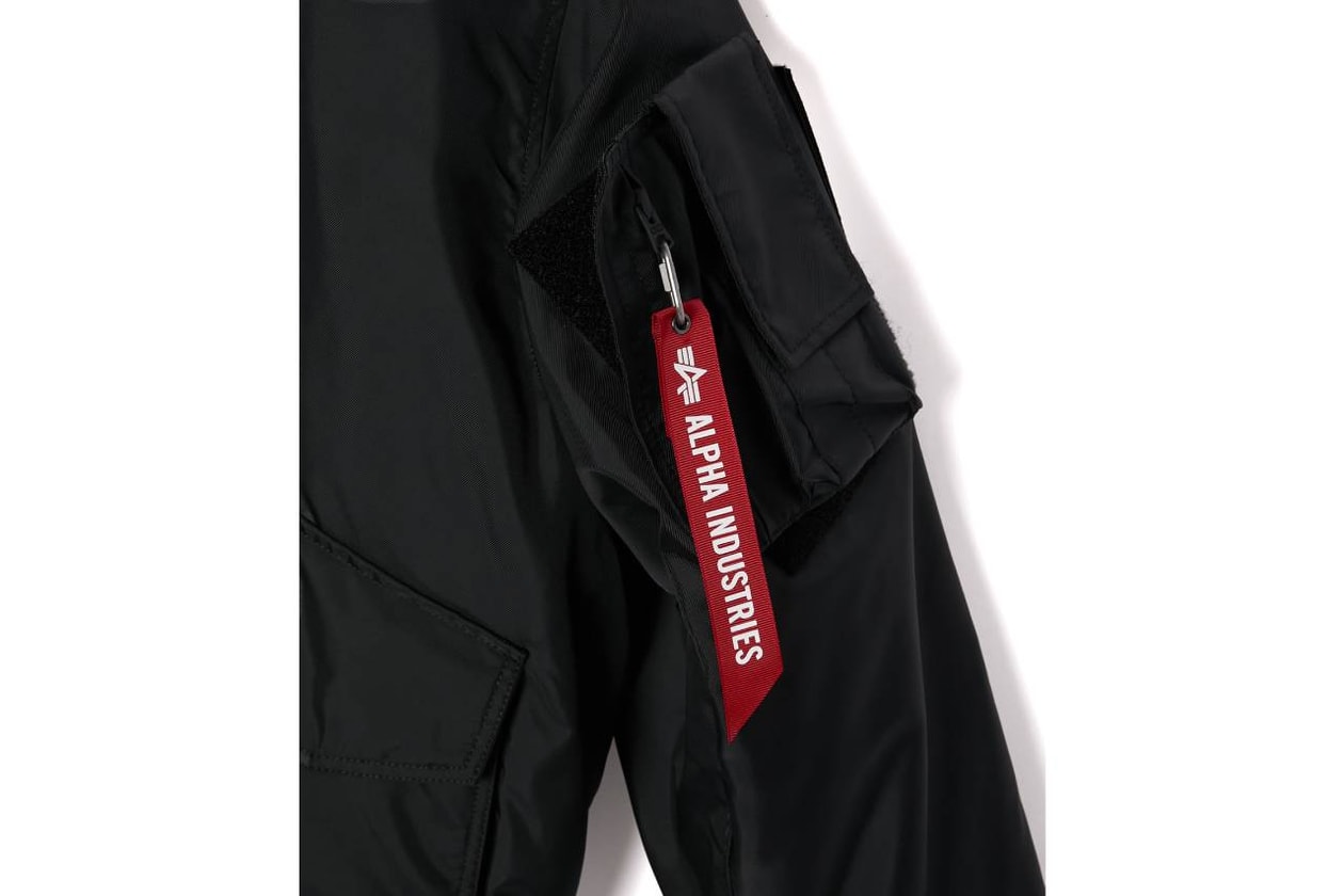 N.ハリウッド テストプロダクト エクスチェンジ サービスxアルファ インダストリーズによるミリタリーブルゾンが登場 n hoolywood tpes alpha industries collaboration release info