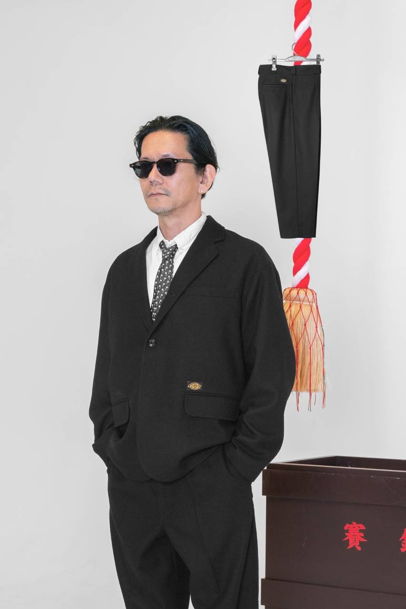 野村訓市率いるトリップスターxディッキーズが“紳士服のディッキーズ”第8弾を発売 tripster kunichi nomura dickies collaboration series eight release info