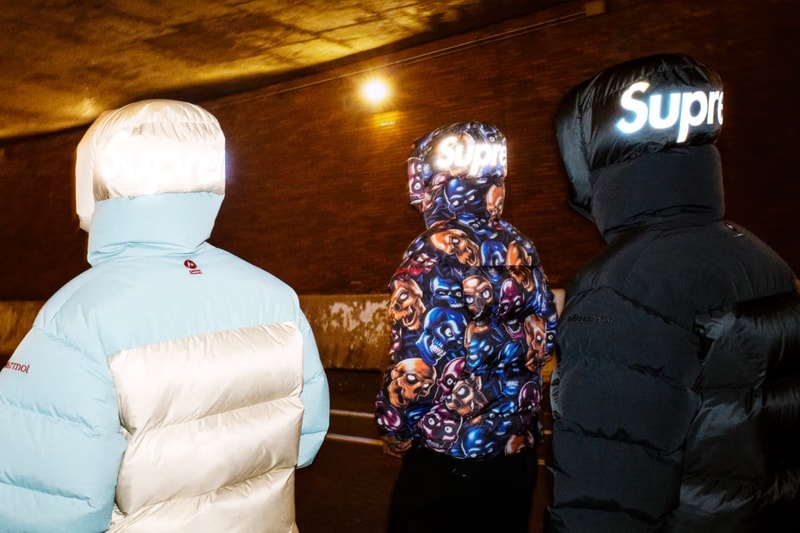 シュプリームxマーモットによる2025年秋コラボカプセルが登場 supreme marmot 2025 autumn collabo capsel release info
