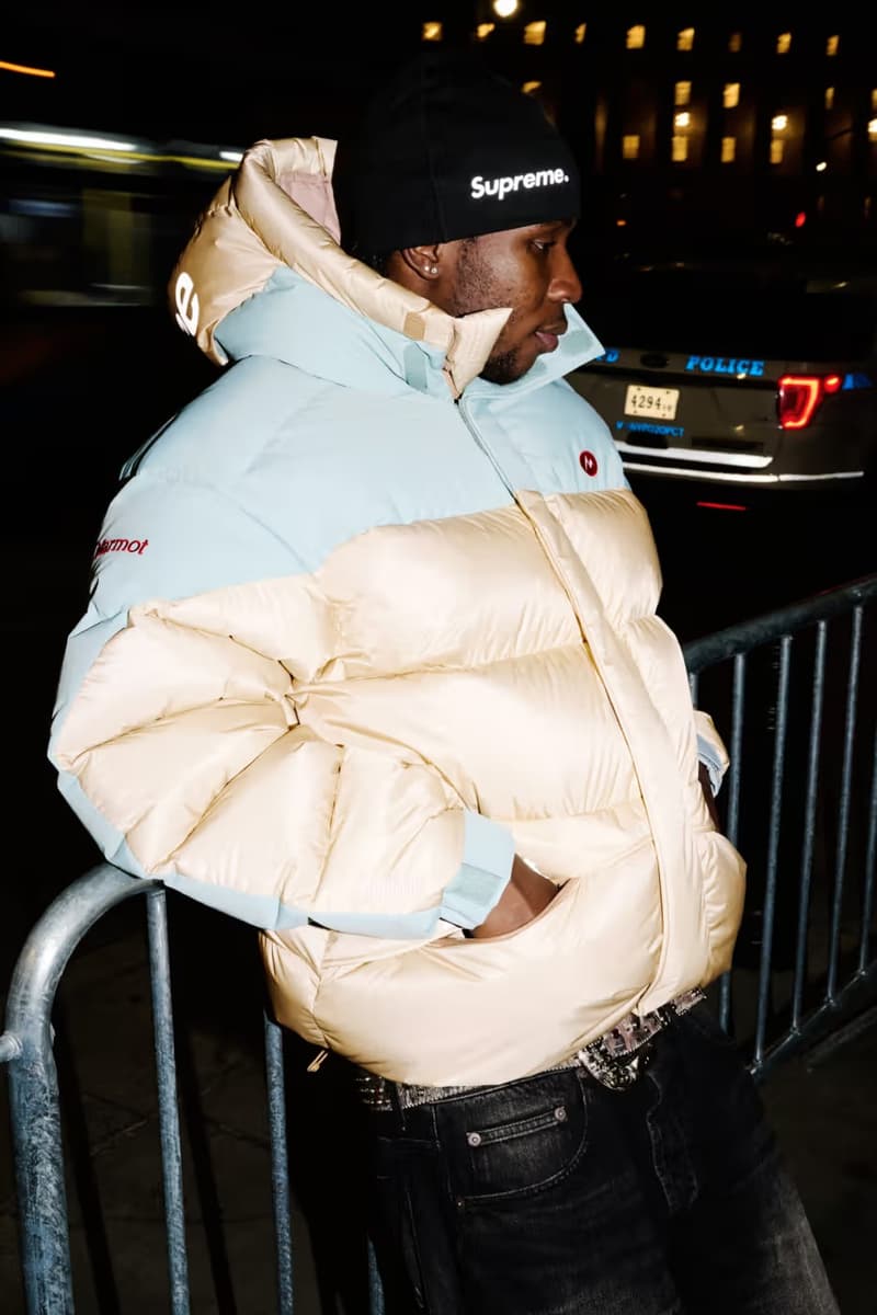 シュプリームxマーモットによる2025年秋コラボカプセルが登場 supreme marmot 2025 autumn collabo capsel release info