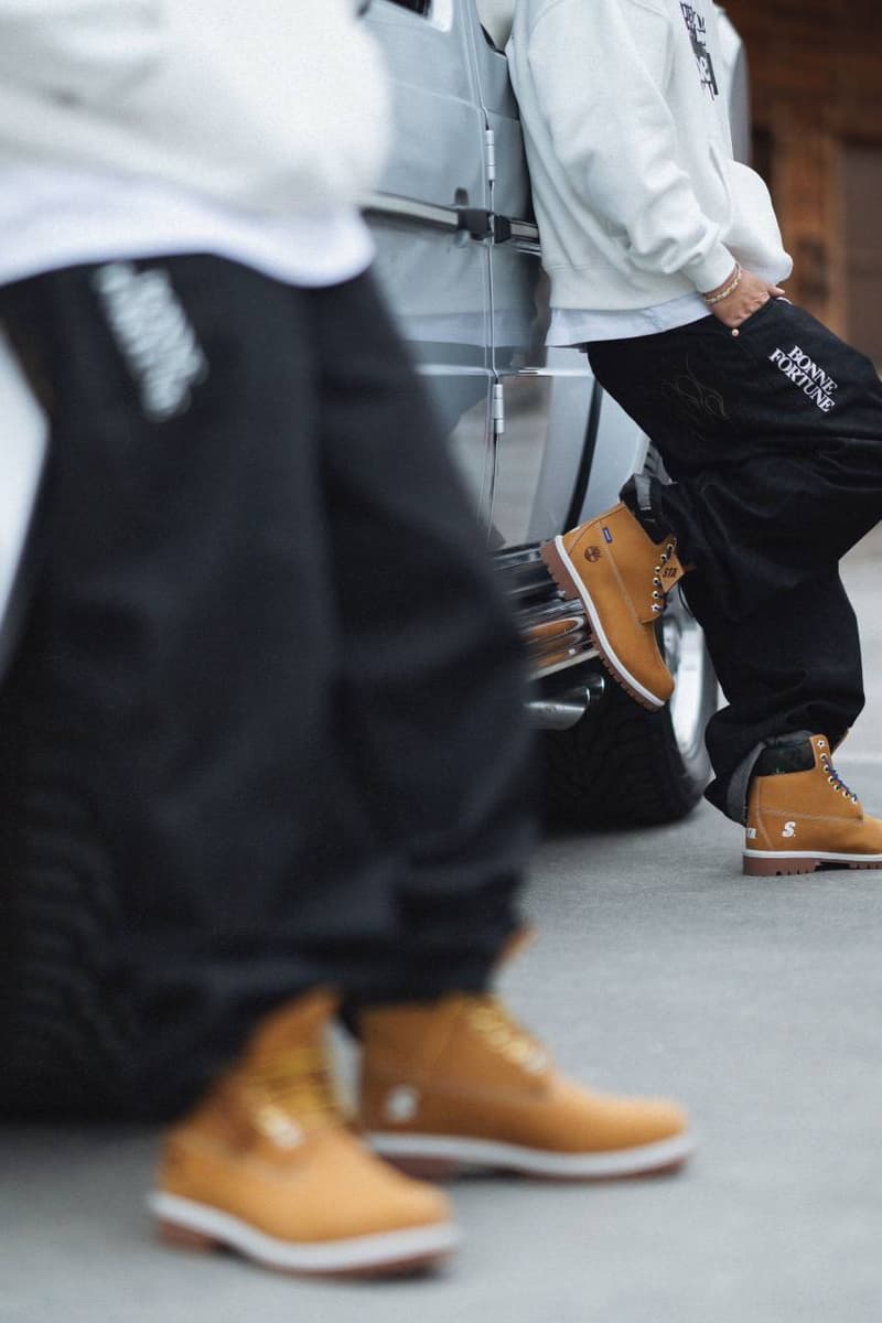 ティンバーランドとエスティーエーによる初コラボが実現 timberland sta collaboration release info