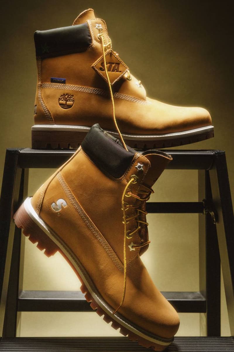 ティンバーランドとエスティーエーによる初コラボが実現 timberland sta collaboration release info
