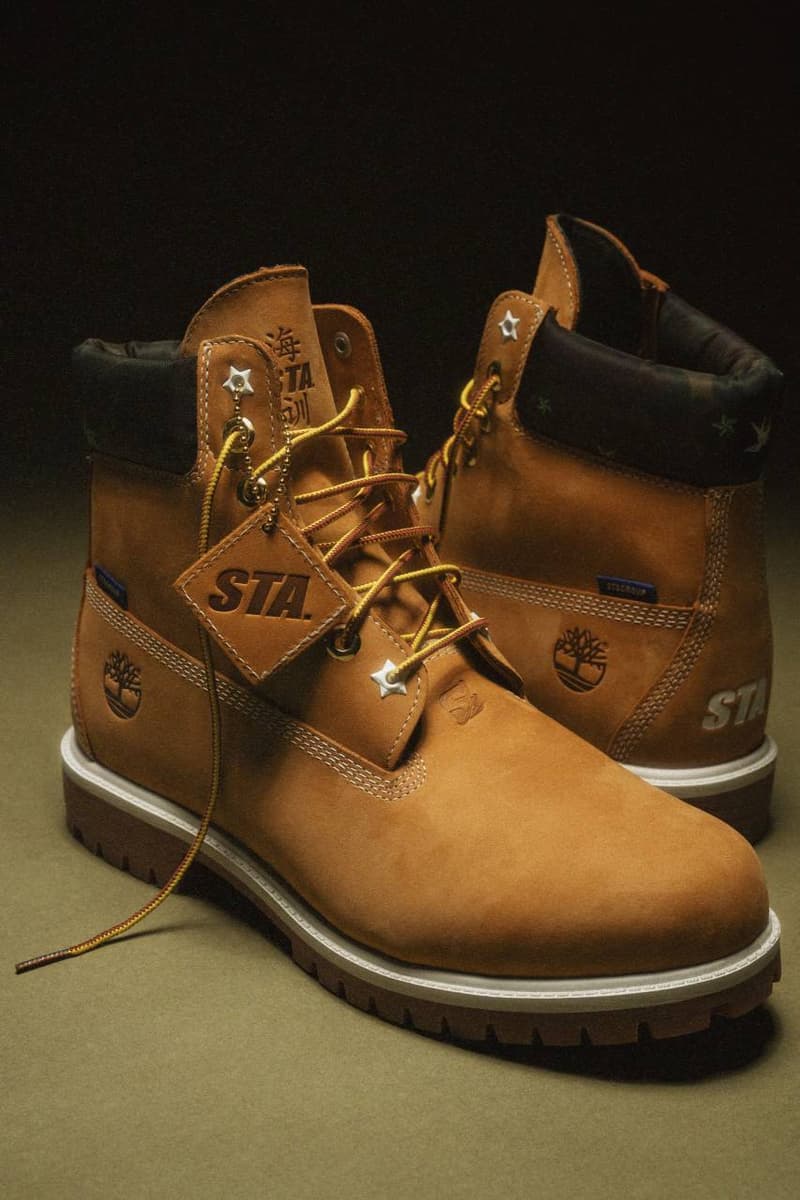ティンバーランドとエスティーエーによる初コラボが実現 timberland sta collaboration release info