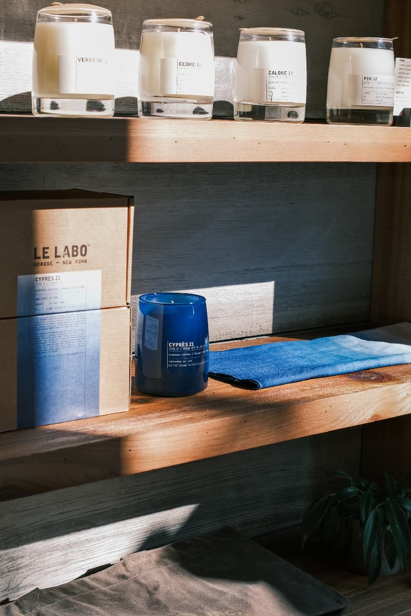 ル ラボが藍を纏った特別なキャンドル シプレ21インディゴを発売 le labo cypres 21 indigo release info