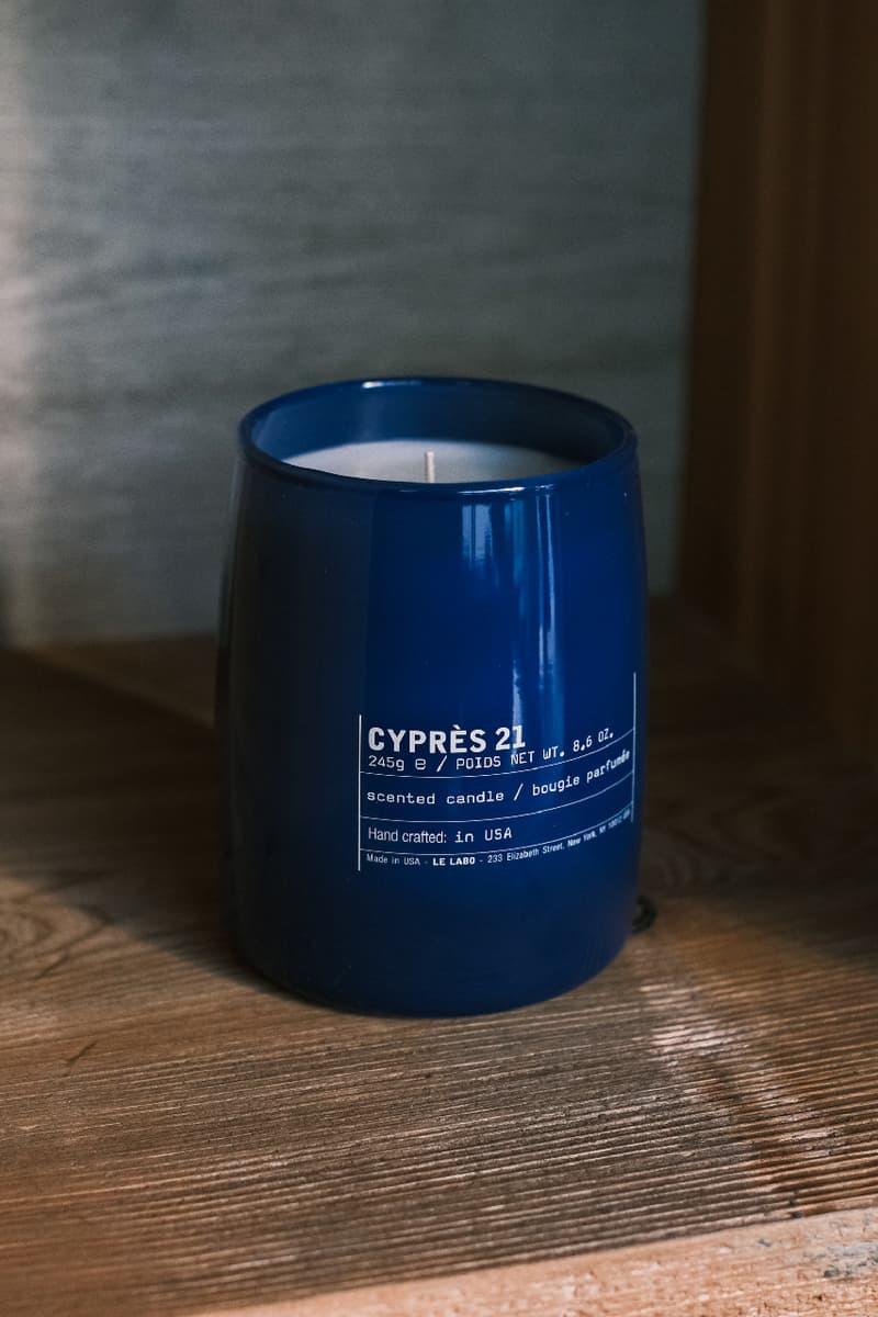 ル ラボが藍を纏った特別なキャンドル シプレ21インディゴを発売 le labo cypres 21 indigo release info
