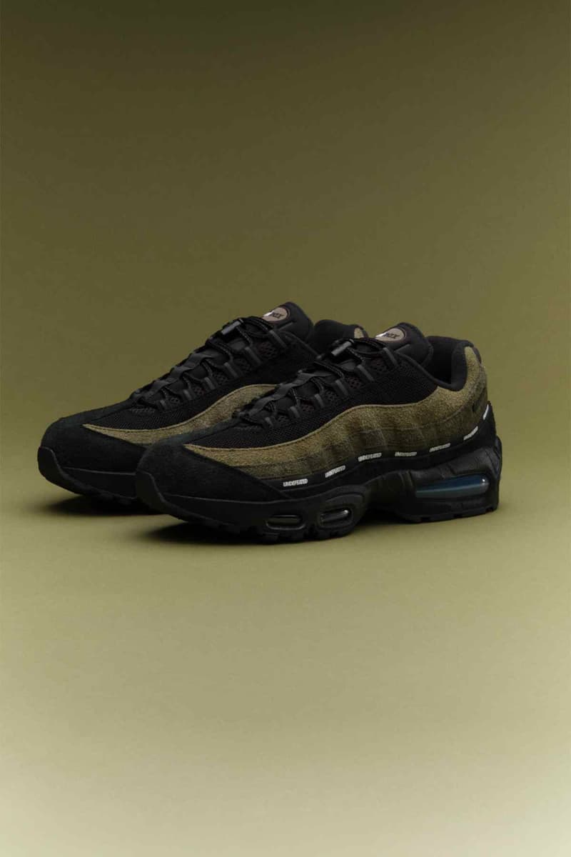 アンディフィーテッド x  ナイキ エアマックス 95 に世界2000足限定 “ミディアム オリーブ” が登場 UNDEFEATED x Nike Air Max 95 ‘Medium Olive’