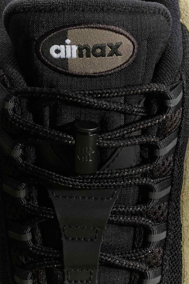 アンディフィーテッド x  ナイキ エアマックス 95 に世界2000足限定 “ミディアム オリーブ” が登場 UNDEFEATED x Nike Air Max 95 ‘Medium Olive’