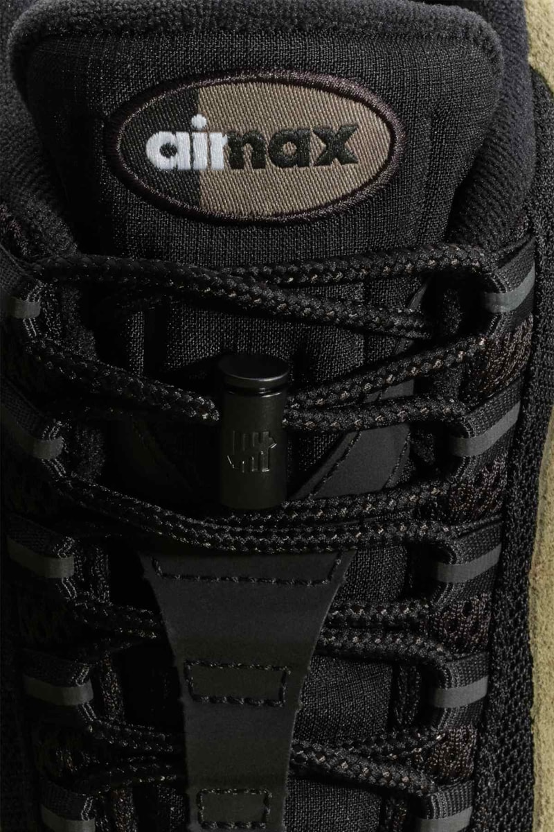 アンディフィーテッド x  ナイキ エアマックス 95 に世界2000足限定 “ミディアム オリーブ” が登場 UNDEFEATED x Nike Air Max 95 ‘Medium Olive’