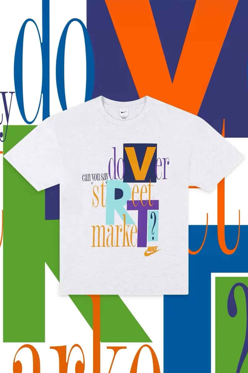 ドーバーストリートマーケット x ナイキ がヴィンテージ・グラフィック T シャツコレクションを発表 Dover Street Market Drops Collaborative Vintage Nike Graphic Tees Collection 