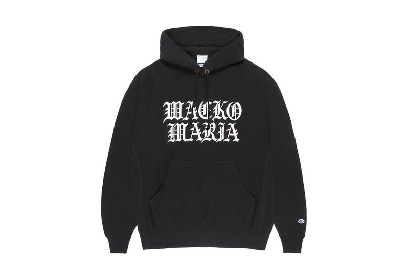 ワコマリアがチャンピオンとの初となる別注アイテムを発売 wacko maria champion first exclusive item release info