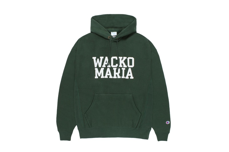 ワコマリアがチャンピオンとの初となる別注アイテムを発売 wacko maria champion first exclusive item release info