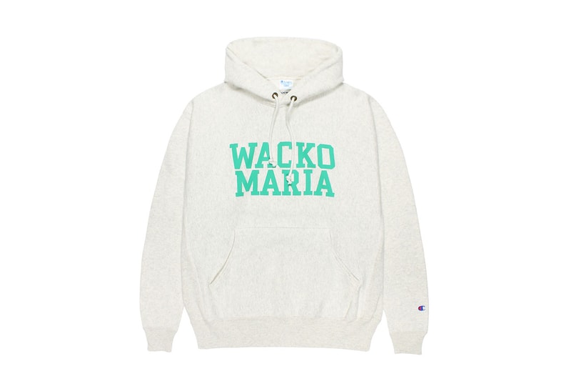 ワコマリアがチャンピオンとの初となる別注アイテムを発売 wacko maria champion first exclusive item release info