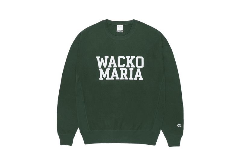ワコマリアがチャンピオンとの初となる別注アイテムを発売 wacko maria champion first exclusive item release info