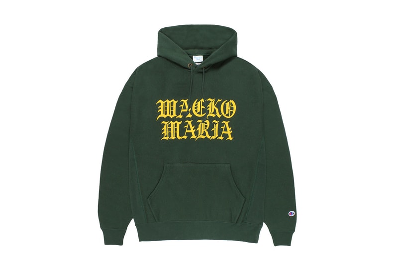 ワコマリアがチャンピオンとの初となる別注アイテムを発売 wacko maria champion first exclusive item release info