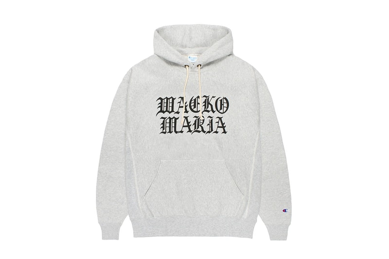 ワコマリアがチャンピオンとの初となる別注アイテムを発売 wacko maria champion first exclusive item release info