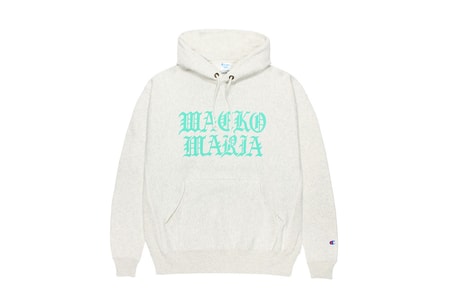 WACKO MARIA が Champion との初となる別注アイテムを発売