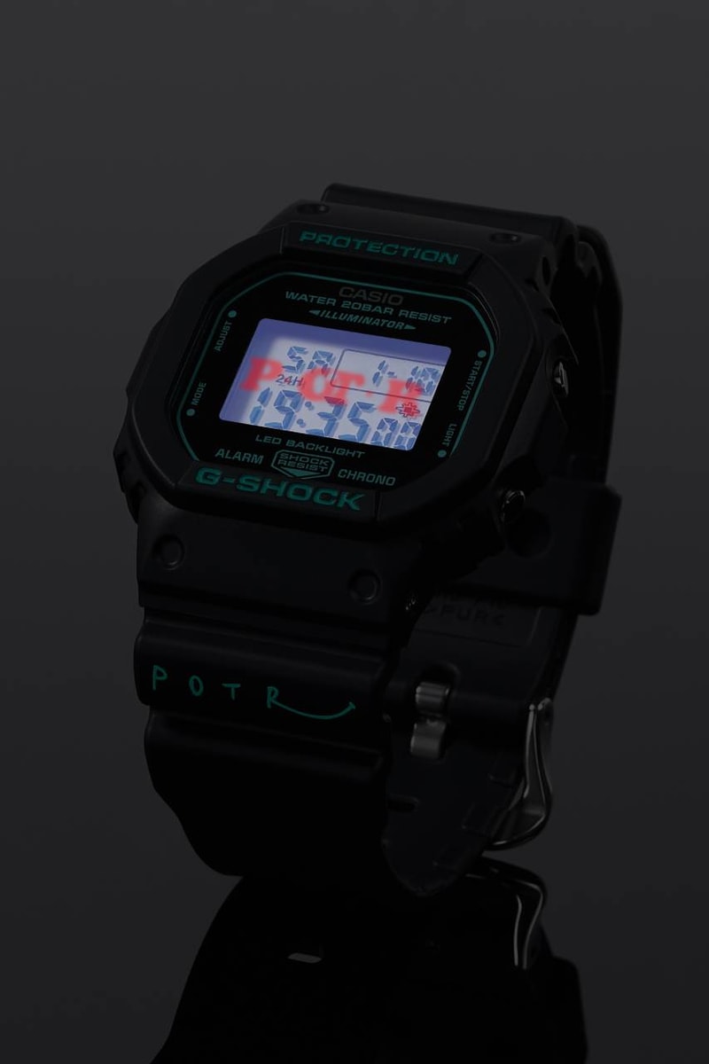 ジーショックxピー・オー・ティー・アールによるコラボモデル G-SHOCK x POTR DW-5600 が発売 g shock port g shock potr dw 5600 collaboration release info