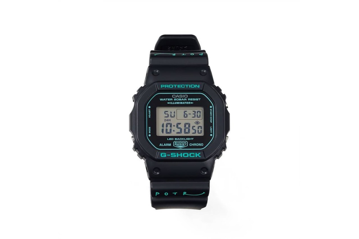 ジーショックxピー・オー・ティー・アールによるコラボモデル G-SHOCK x POTR DW-5600 が発売 g shock port g shock potr dw 5600 collaboration release info