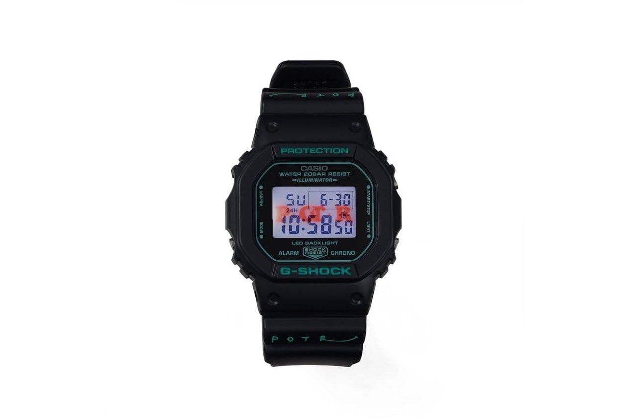 ジーショックxピー・オー・ティー・アールによるコラボモデル G-SHOCK x POTR DW-5600 が発売 g shock port g shock potr dw 5600 collaboration release info
