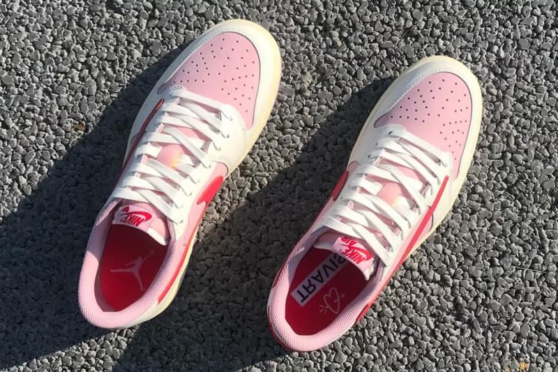 トラヴィス・スコット x エアジョーダン 1 ロー OG “ピンク パック” のサンプルが浮上 Travis Scott Air Jordan 1 Low OG "Pink Pack" first look