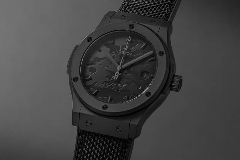 ウブロxヨージヤマモトによる最新コラボウォッチが登場 hublot yohji yamamoto new collabo watch release info