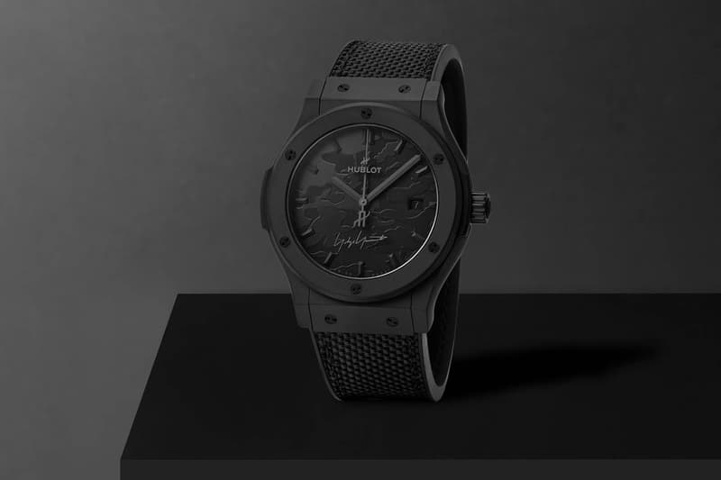 ウブロxヨージヤマモトによる最新コラボウォッチが登場 hublot yohji yamamoto new collabo watch release info