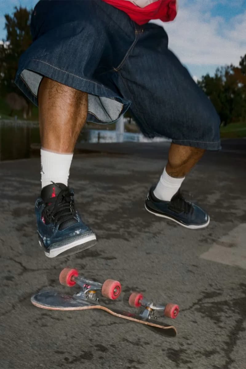 リーバイス x エアジョーダン 3  コレクションのキャンペーンビジュアルをチェック Levi’s® x Air Jordan 3 collection official look 