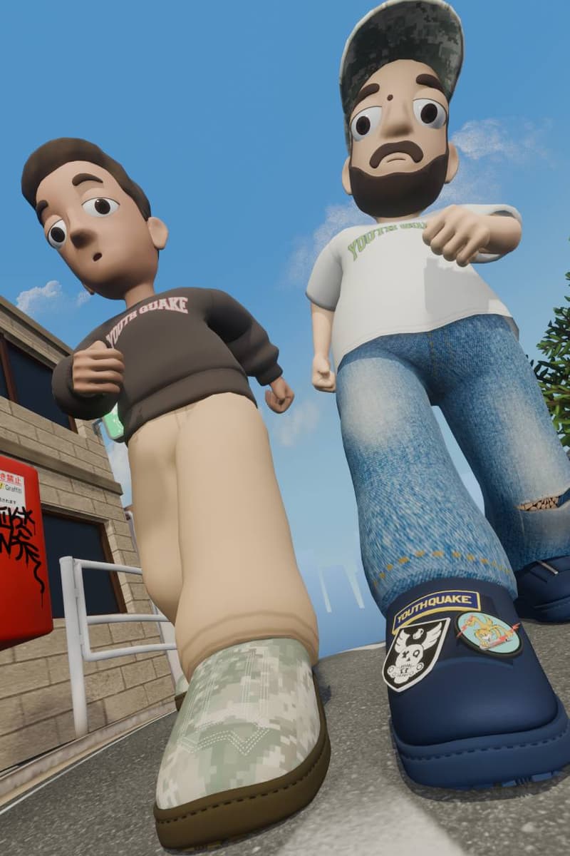 ユースクエイクとスブによるコラボフットウェアが登場 youthquake subu collaboration release info