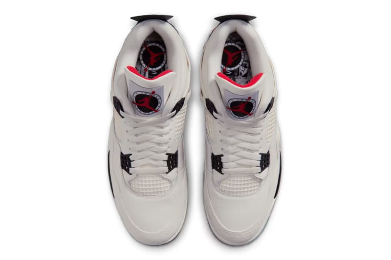 エアジョーダン 4 から80～90年代をオマージュした新作 “フライトクラブ” が登場 Air Jordan 4 “Flight Club - Sail and Black” release info