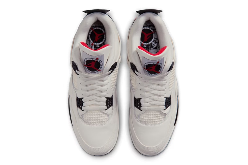 エアジョーダン 4 から80～90年代をオマージュした新作 “フライトクラブ” が登場 Air Jordan 4 “Flight Club - Sail and Black” release info