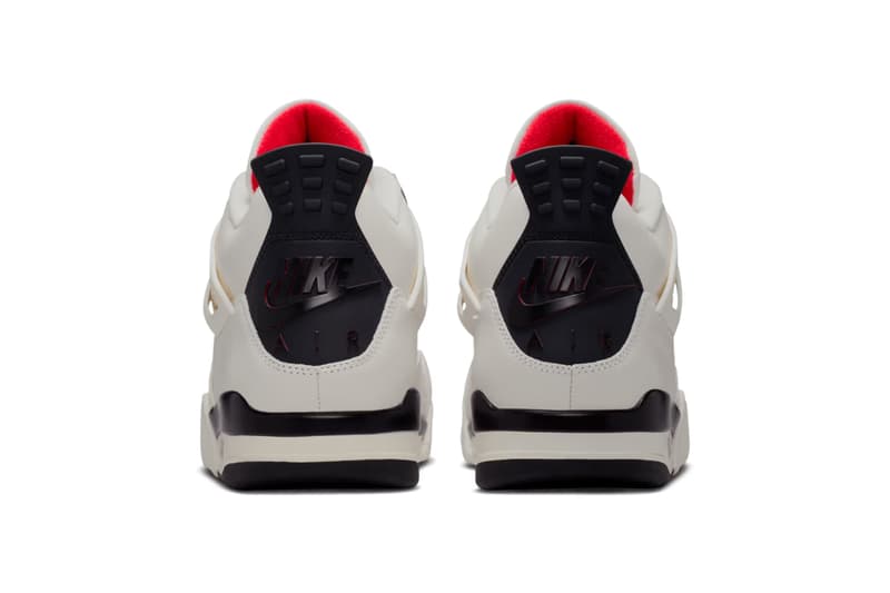 エアジョーダン 4 から80～90年代をオマージュした新作 “フライトクラブ” が登場 Air Jordan 4 “Flight Club - Sail and Black” release info